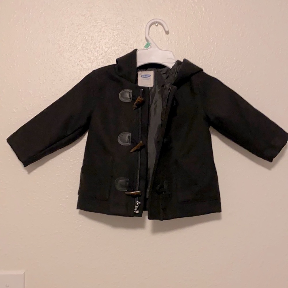 Unisex pea coat for toddler